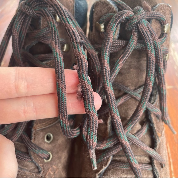COPY - Vintage Canyon Country Brown Suede Leather Lace-Up Hiking Boots Ankle Bo… - Picture 6 of 15